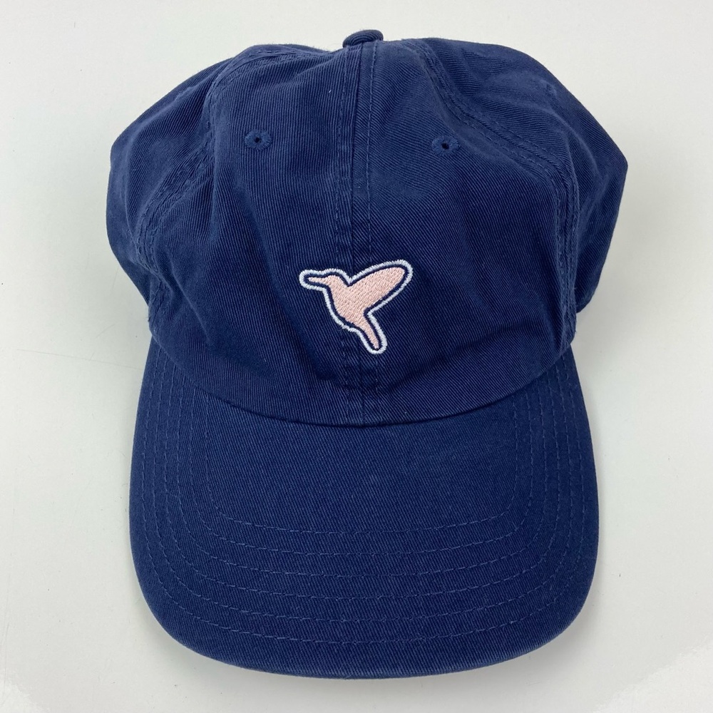 Bird Dogs Unisex Adult Free The Bird Navy Blue Strapback Hat Embroidered Logo